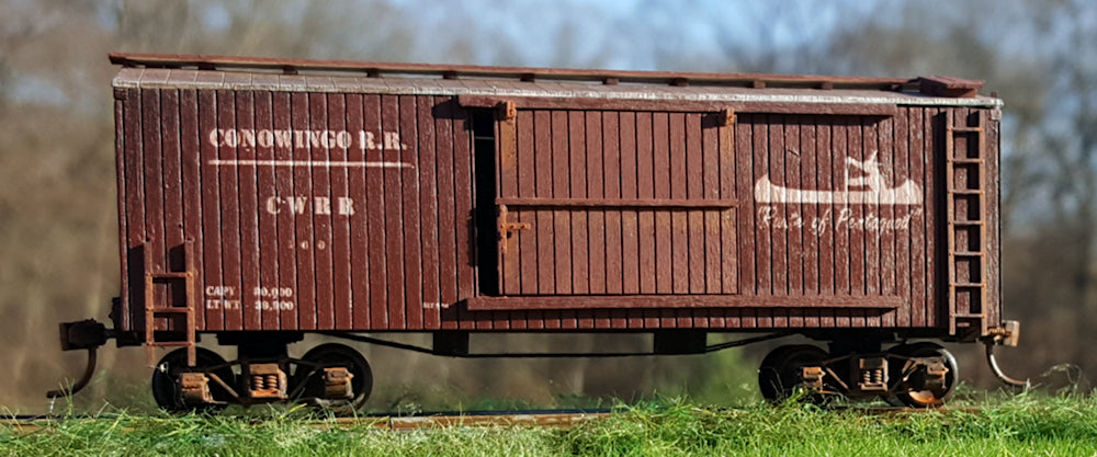 36-Foot Boxcar in HO scale