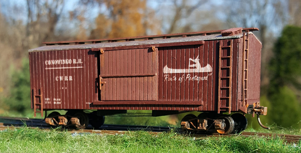 36-Foot Boxcar in HO scale